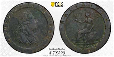 1797 1D S-3777 10 Leaves N1BN