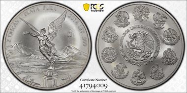 2014-Mo 2 Onza Libertad Ag MS67