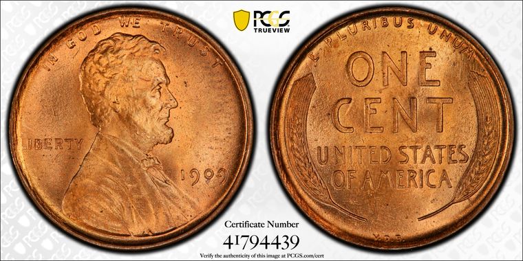 Cert 41794439 - Coin Image