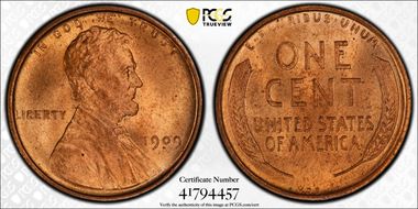 1909 VDB 1C MS65RD