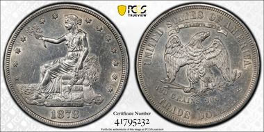 1878-S T$1 Trade N1