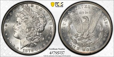1878-S $1 MS63