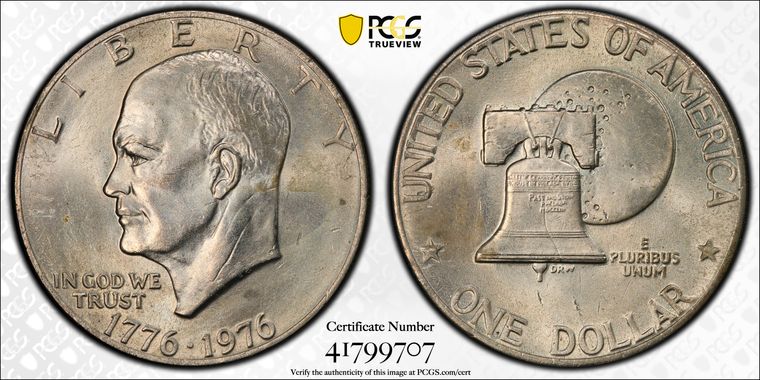 Cert 41799707 - Coin Image