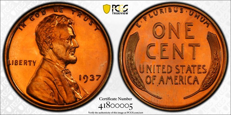 Cert 41800005 - Coin Image