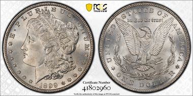 1899 $1 MS66+