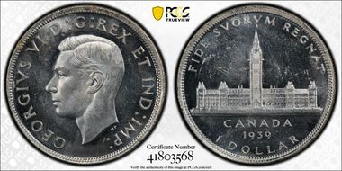 1939 S$1 MS63