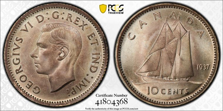 Cert 41804368 - Coin Image