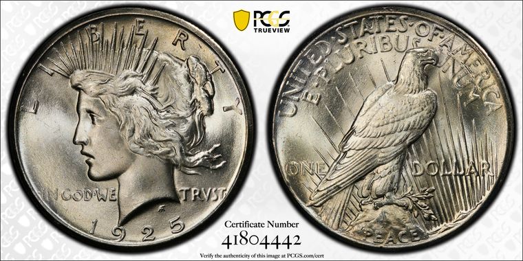 Cert 41804442 - Coin Image