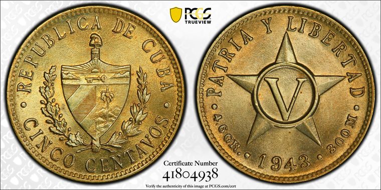 Cert 41804938 - Coin Image