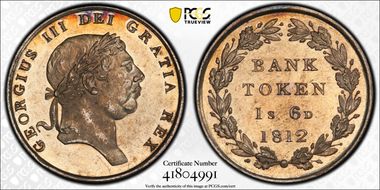 1812 18D S-3772 Esc-2115 Laureate MS62