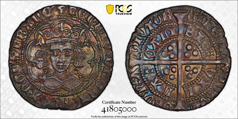 Cert 41805000 - Coin Image