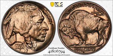 1928-S 5C MS65