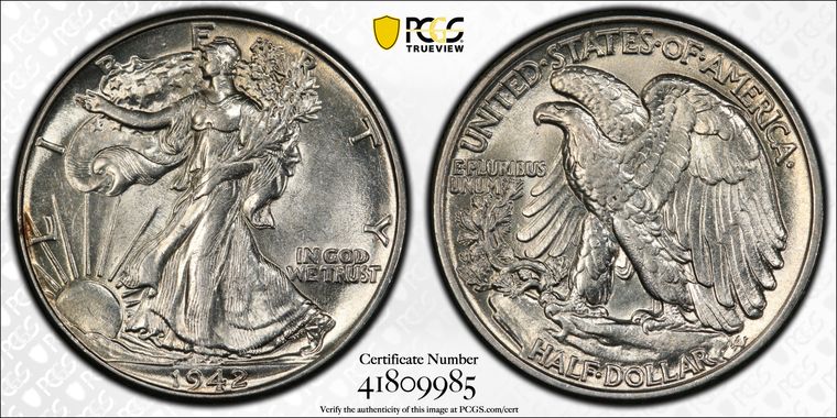 Cert 41809985 - Coin Image