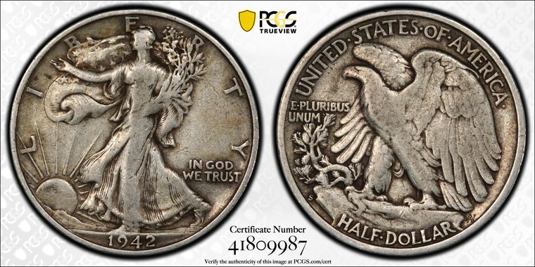 Cert 41809987 - Coin Image