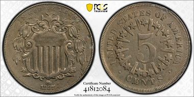 1867 Rays 5C FS-1401 Misaligned Die Clash N1