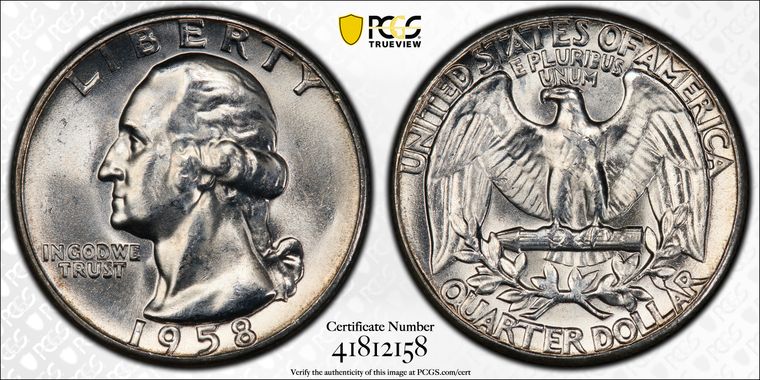 Cert 41812158 - Coin Image