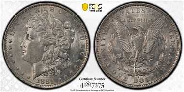 1881-O $1 N1