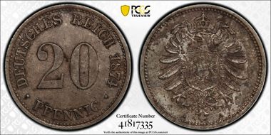 1874-A 20 Pfg J-5 N1