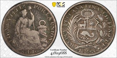 1895-TF 1/2 Din KM-206.2  Ag VF20