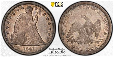 1841 $1 XF45