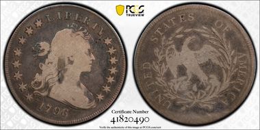 1796 $1 BB-66 G6
