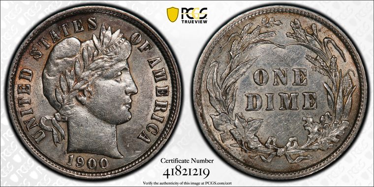 Cert 41821219 - Coin Image