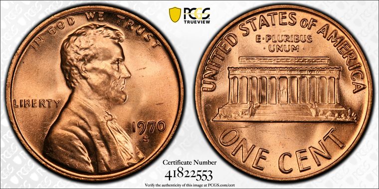 Cert 41822553 - Coin Image