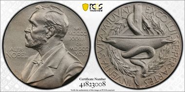 (1994)U10 Medal Alfred Nobel Medicine Ag Nominating Committee SP68