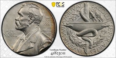 (1985)L10 Medal Alfred Nobel Medicine Ag Nominating Committee SP67