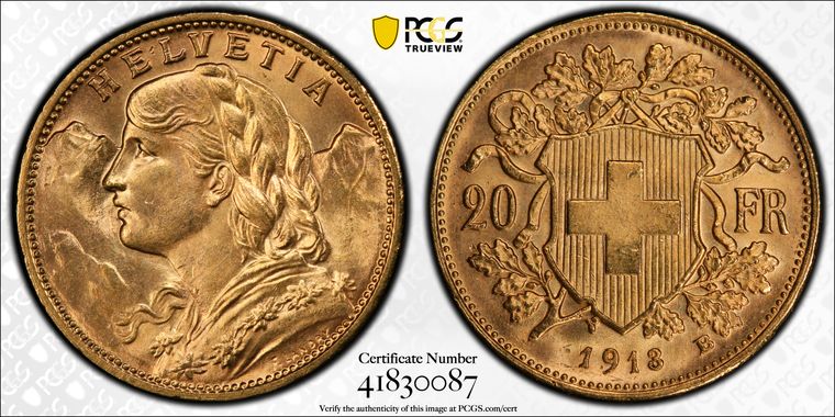 Cert 41830087 - Coin Image