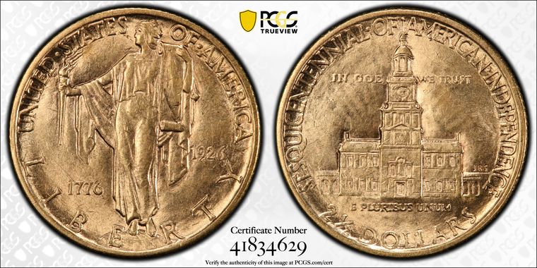 Cert 41834629 - Coin Image