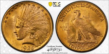 1926 $10 MS64