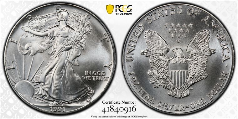 Cert 41840916 - Coin Image