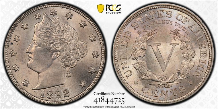 Cert 41844725 - Coin Image