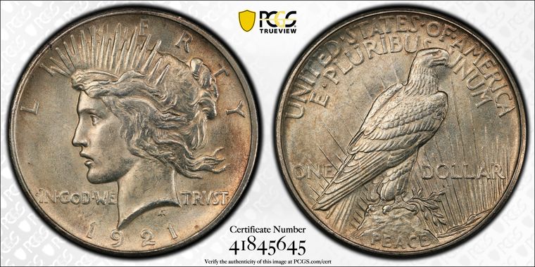 Cert 41845645 - Coin Image