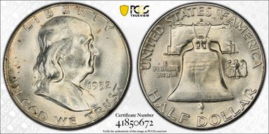 1952-S/S 50C RPM FS-501 MS65