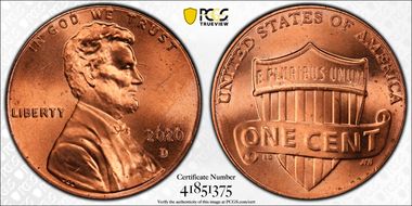 2020-D 1C Shield MS66RD