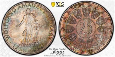 1956 25 Sch Mozart MS66