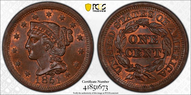 Cert 41851673 - Coin Image