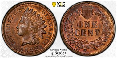 1888 1C MS65RB