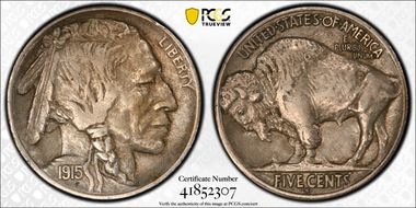 1915-S 5C XF45
