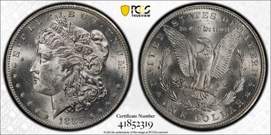 1885-S $1 MS63