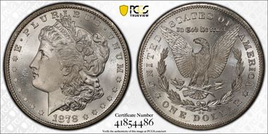 1878-CC $1 MS66