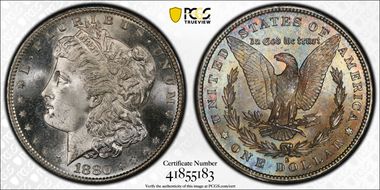 1880-S $1 MS66