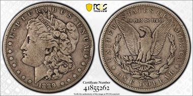 1889-CC $1 F15