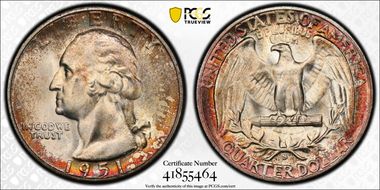 1951-S 25C MS67