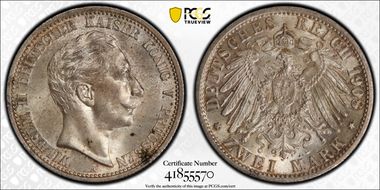 1908-A 2 Mk J-102 MS65