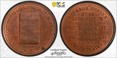 No Date Token Breton-585 MS64BN