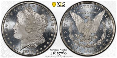 1879-S $1 MS65DMPL