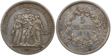 1872-K 5 Fr Gad-745a F-334 N1